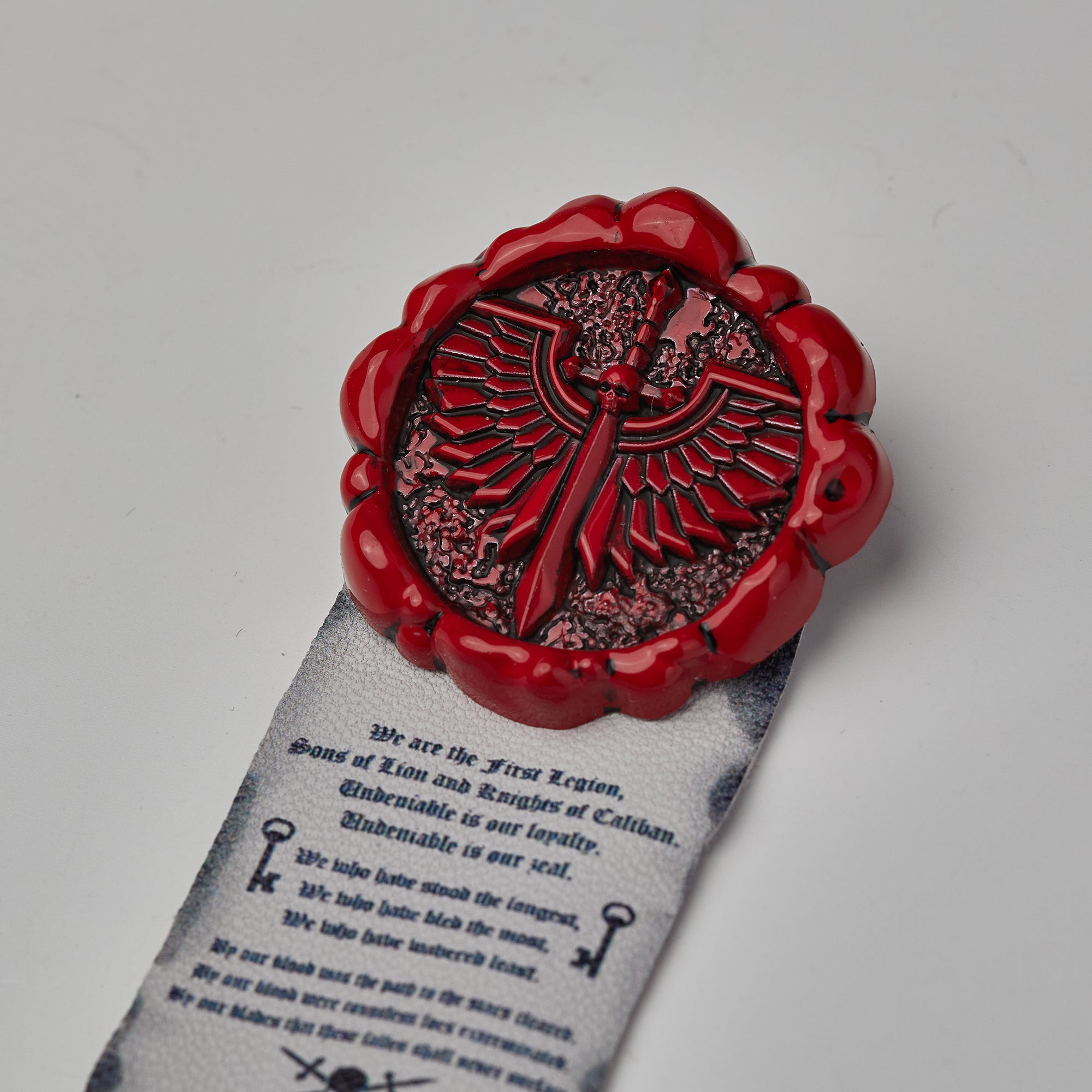 Warhammer 40K Dark Angels Purity Seals Lion El'Jonson Legion Commemorative Badge Starforged